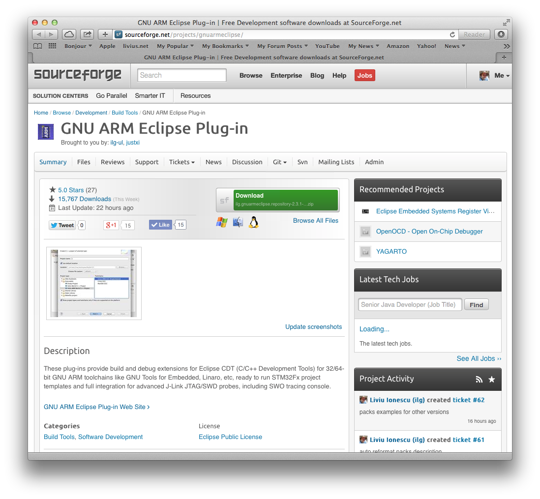 SourceForge project